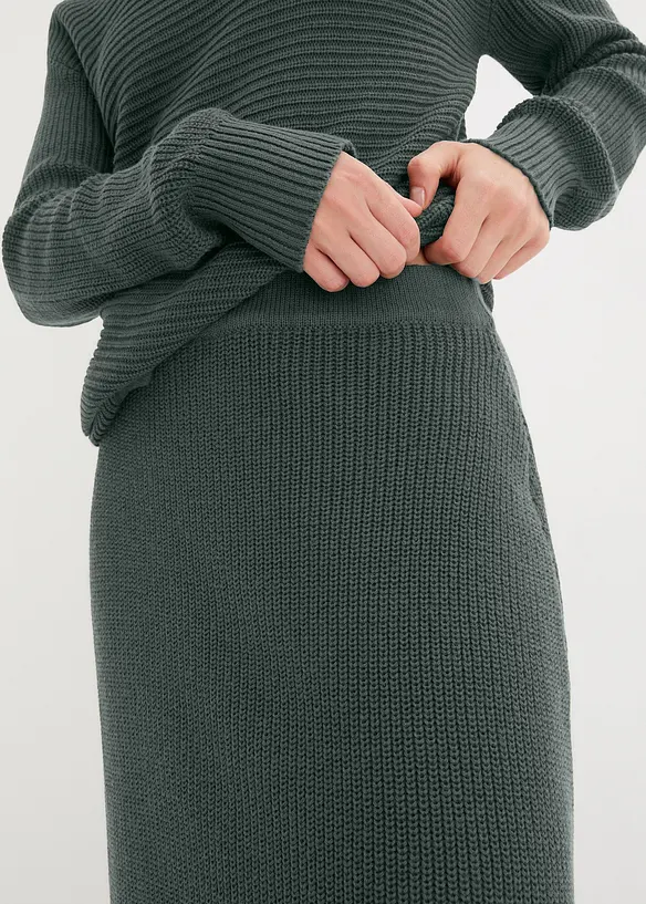 Gonna in maglia leggermente svasata, bonprix