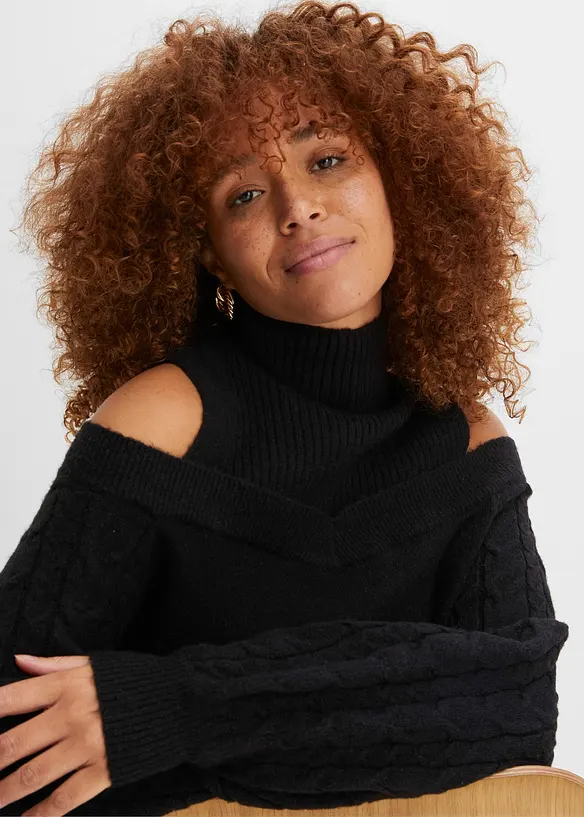 Maglione con cut-out, bonprix