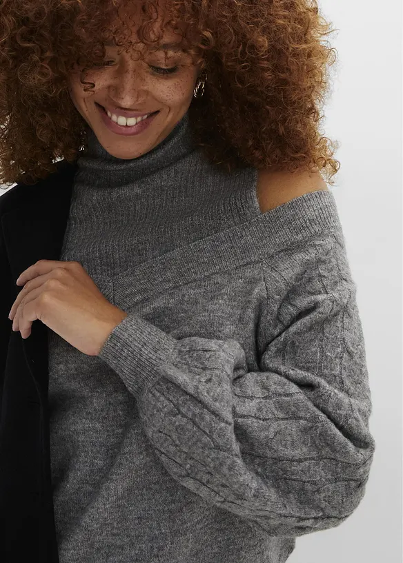 Maglione con cut-out, bonprix