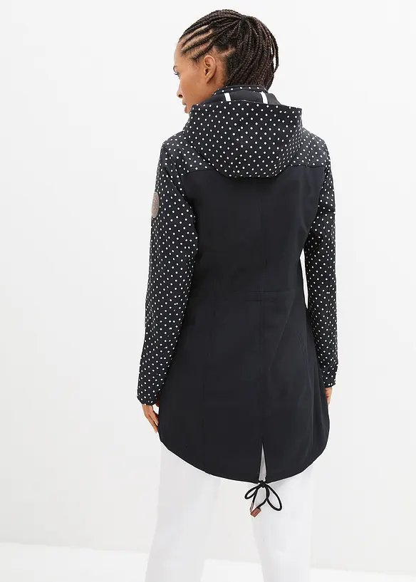 Softshell idrorepellente, taglio aderente, bonprix