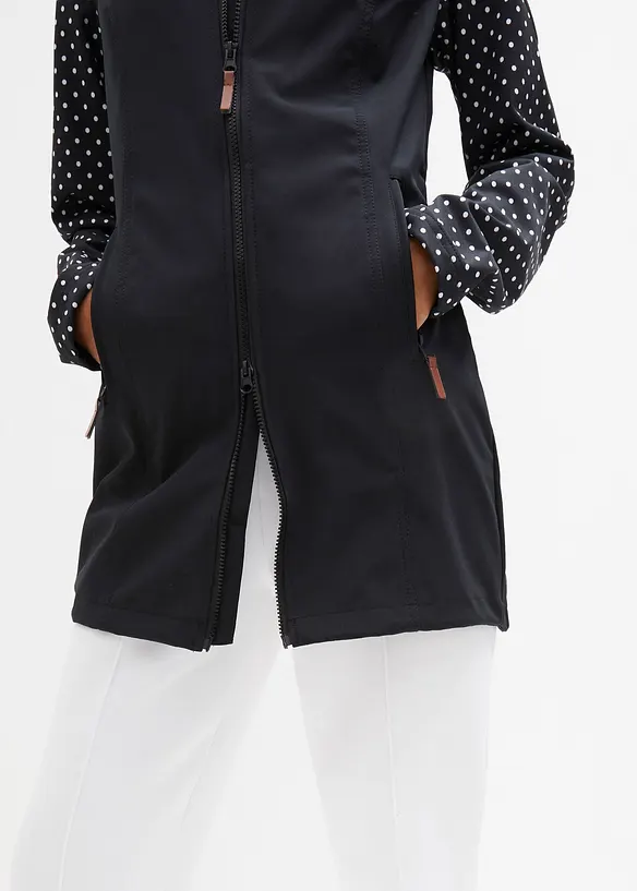 Softshell idrorepellente, taglio aderente, bonprix