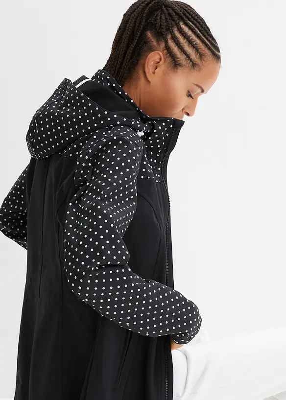 Softshell idrorepellente, taglio aderente, bonprix