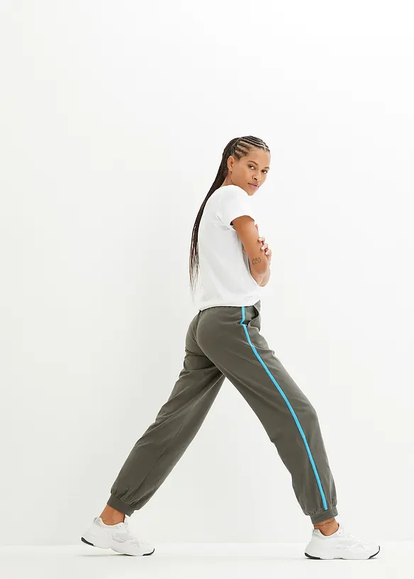 Pantaloni da jogging in misto cotone, bonprix