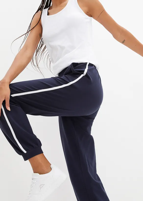Pantaloni da jogging in misto cotone, bonprix