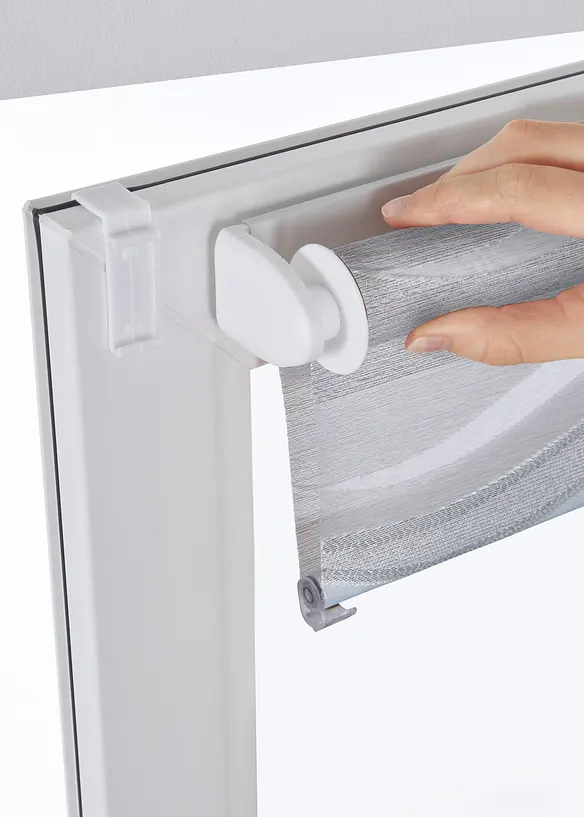 Tenda a rullo doppia jacquard bicolore, bonprix