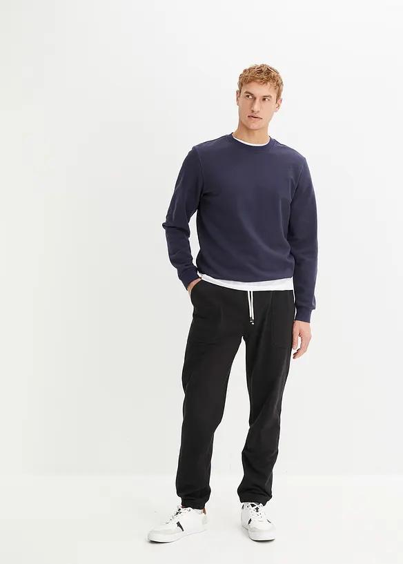 Pantaloni da jogging in puro cotone biologico, bonprix