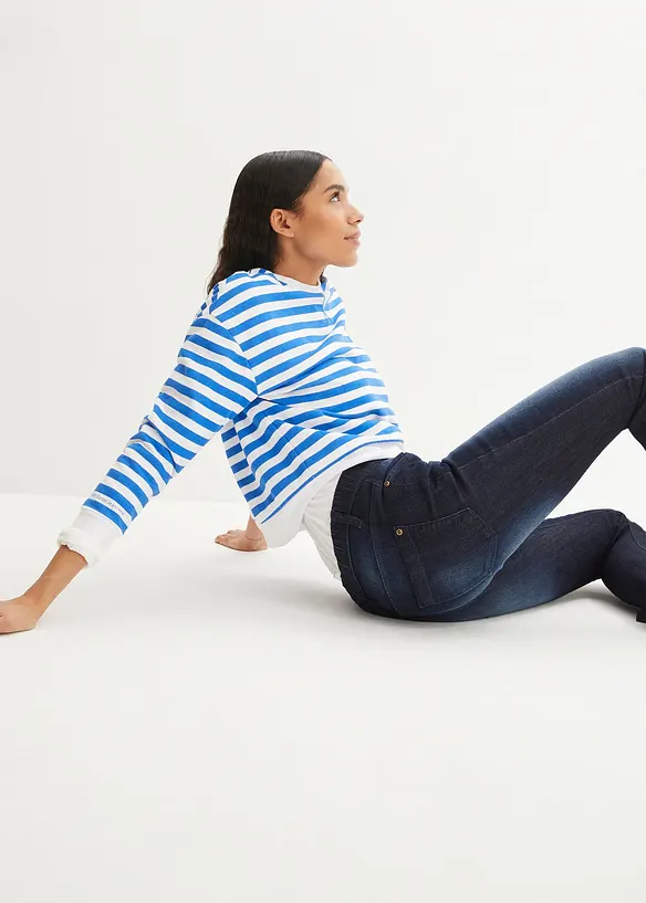 Jeggings, vita media, bonprix