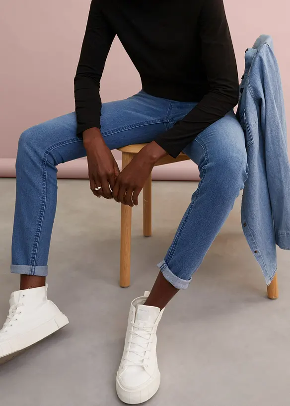 Jeggings, vita media, bonprix