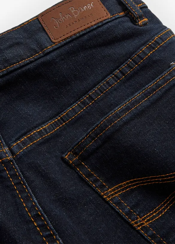 Mom jeans lunghi, vita media, bonprix