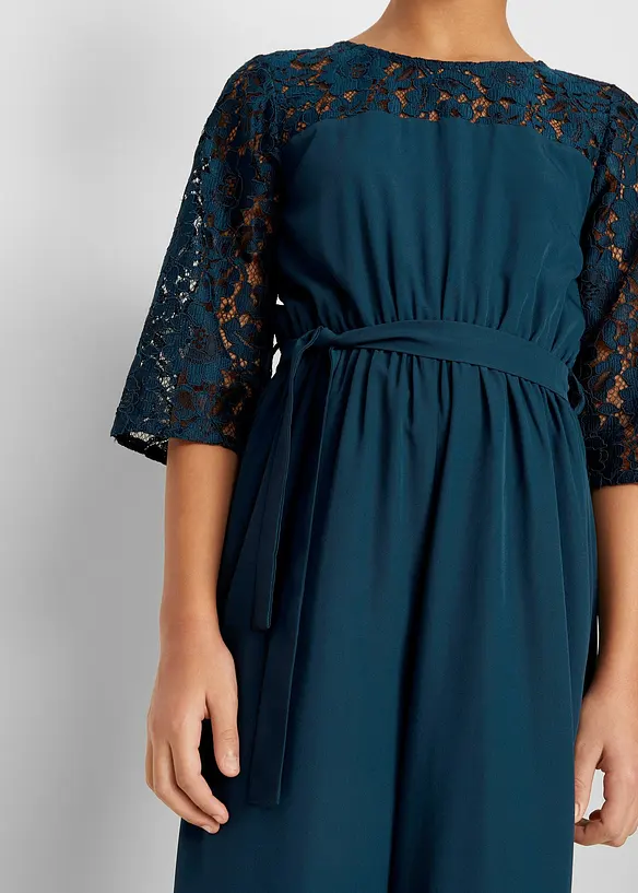 Tuta elegante con pizzo, bonprix