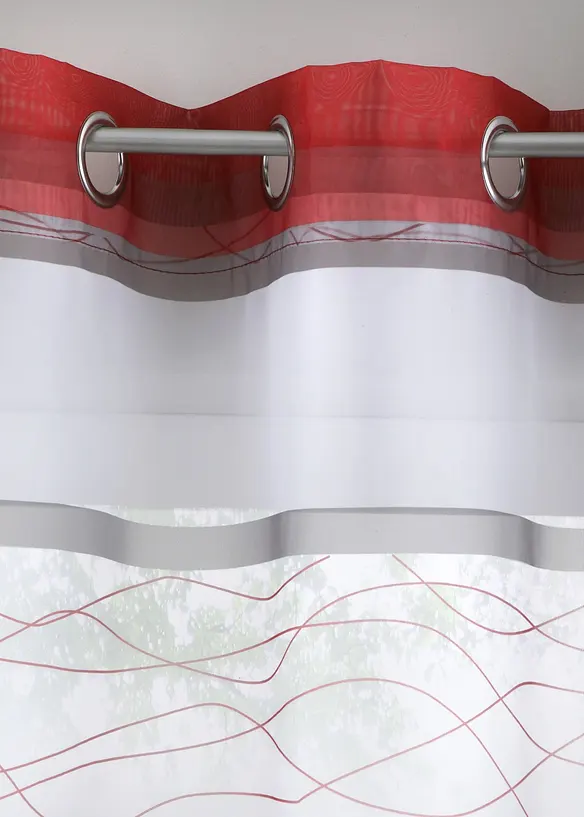 Tenda con stampa a righe con poliestere riciclato (pacco da 1), bonprix