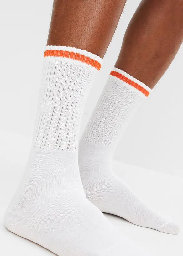 Calzini da tennis (pacco da 5 paia) con cotone biologico, bpc bonprix collection