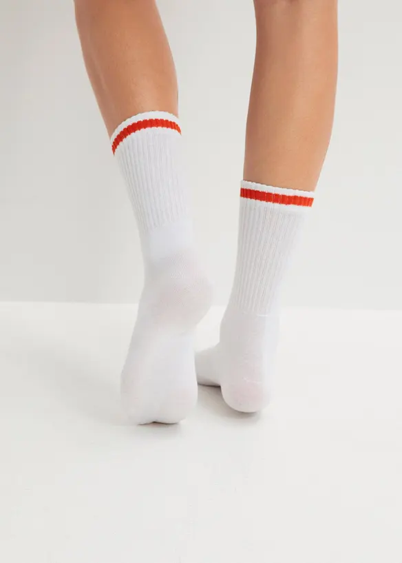 Calzini da tennis (pacco da 5 paia) con cotone biologico, bpc bonprix collection