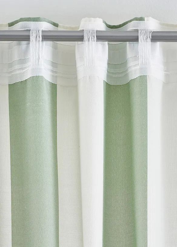 Tenda a righe con poliestere riciclato (pacco da 1), bonprix