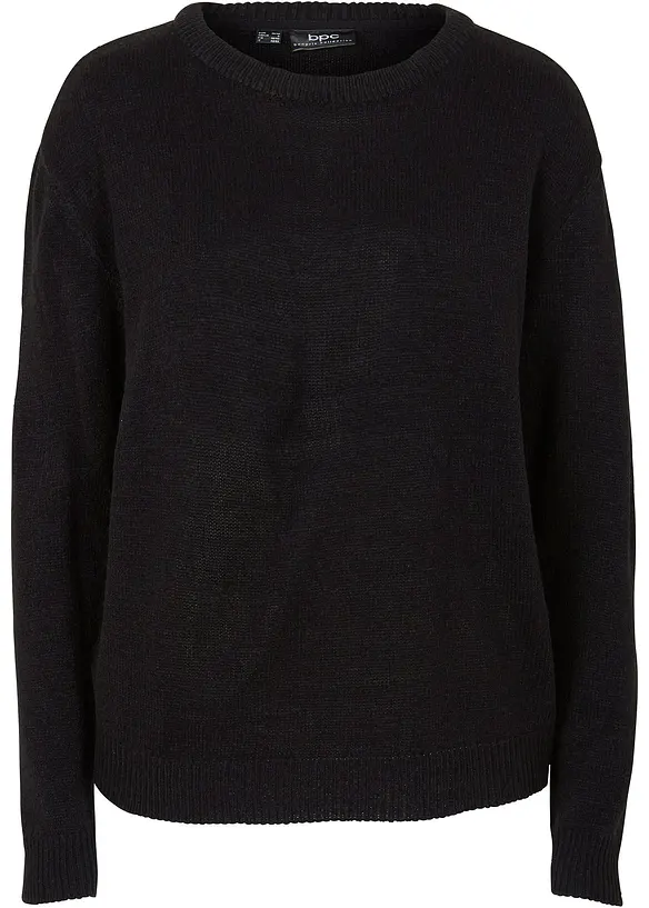 Maglione con scollo rotondo, bonprix