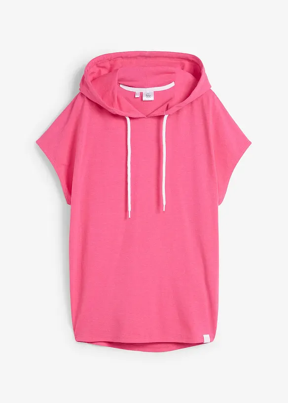 Felpa oversize con cappuccio, bonprix