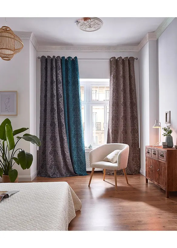 Tenda oscurante termica in jacquard (pacco da 1), bonprix
