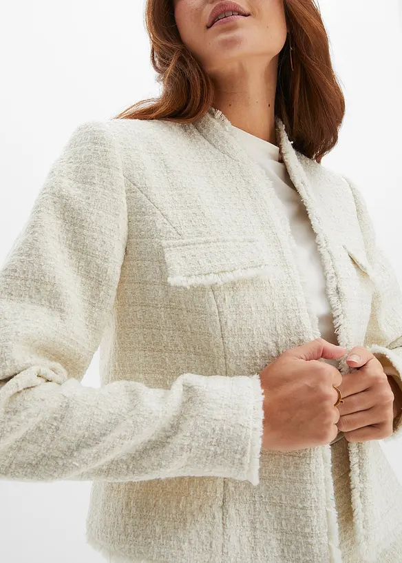 Blazer in bouclé, bonprix