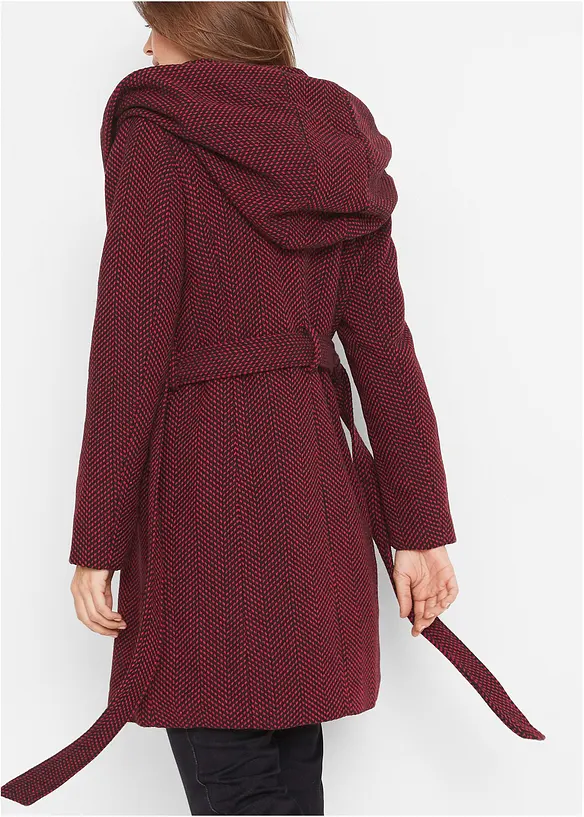 Cappotto corto in misto lana, bonprix