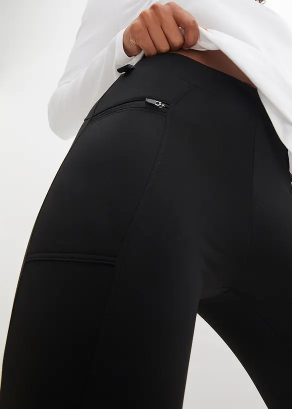 Leggings outdoor termici cropped, bonprix