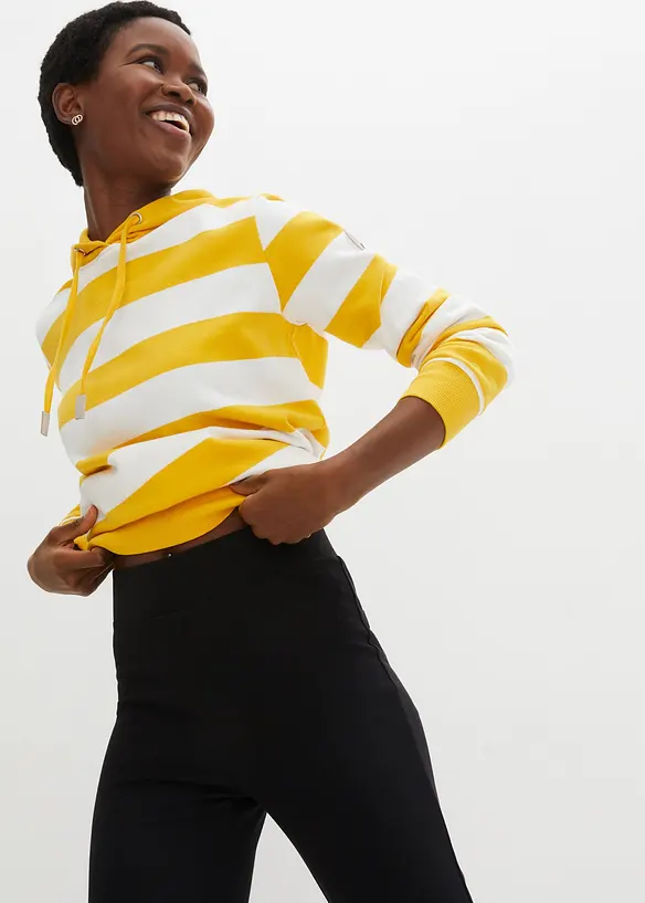Pantaloni in jersey misto viscosa, bonprix