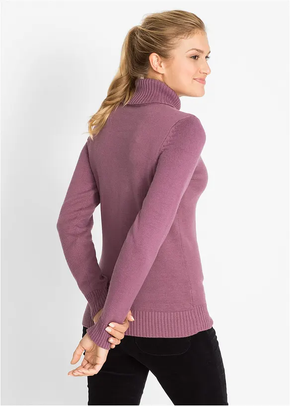 Maglione a collo alto, bonprix