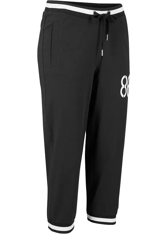 Pinocchietti da jogging in misto cotone, bonprix