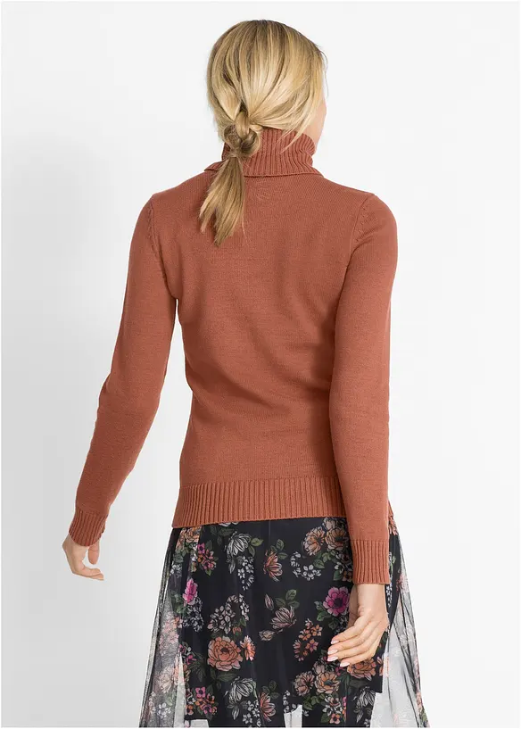 Maglione a collo alto, bonprix