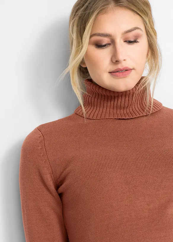Maglione a collo alto, bonprix