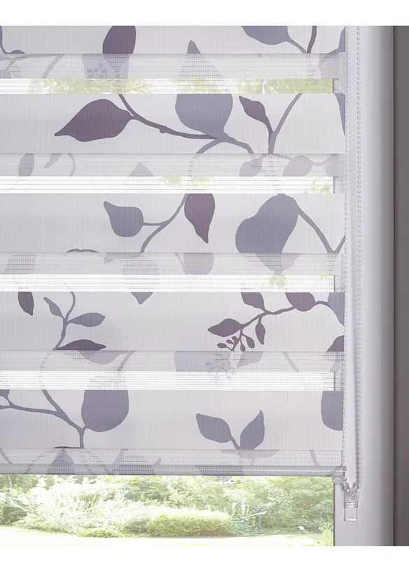 Tenda a rullo doppia con tralci, bonprix