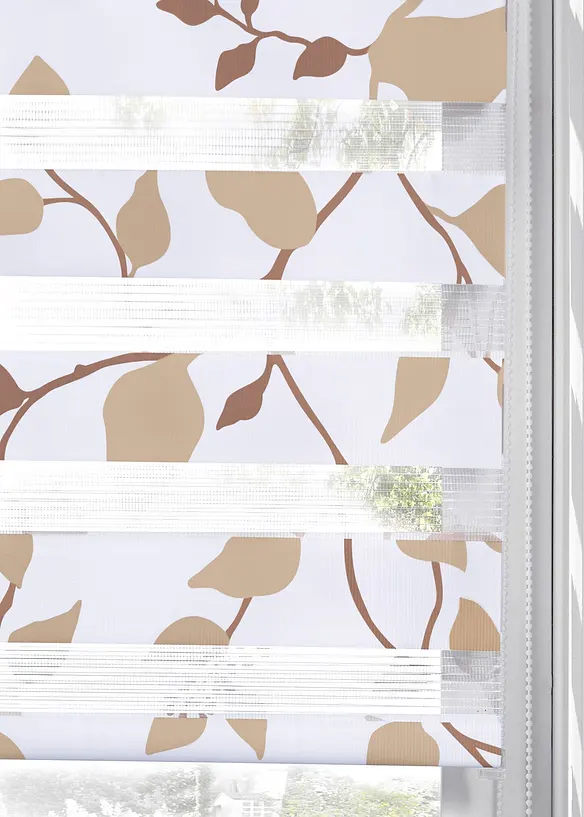 Tenda a rullo doppia con tralci, bonprix