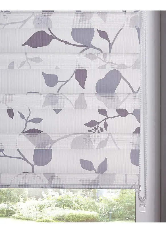 Tenda a rullo doppia con tralci, bonprix