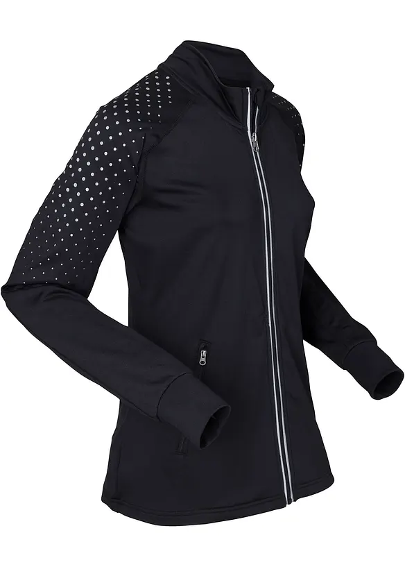 Giacca sportiva termica con riflettenti, bonprix