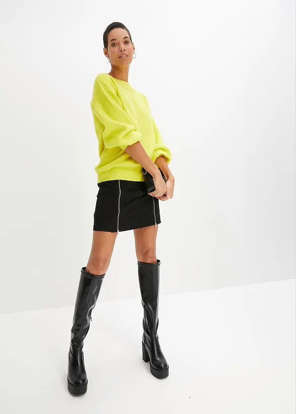 Maglione con maniche a palloncino, bonprix