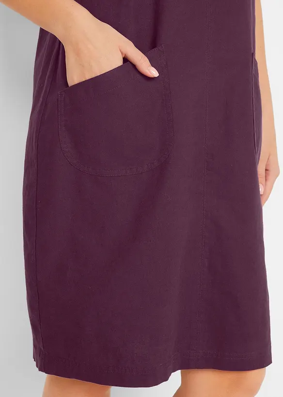 Miniabito in misto lino, bonprix