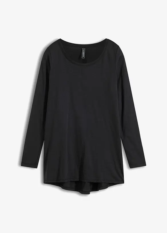 Maglia a maniche lunghe in puro cotone, bonprix