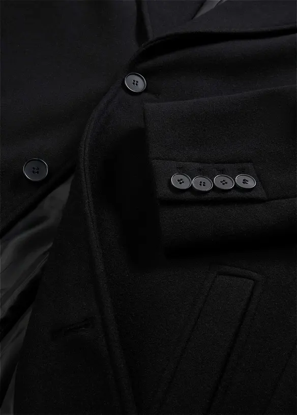 Cappotto corto in misto lana, bonprix