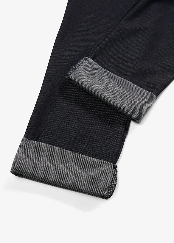 Leggings effetto jeans in misto cotone, bonprix