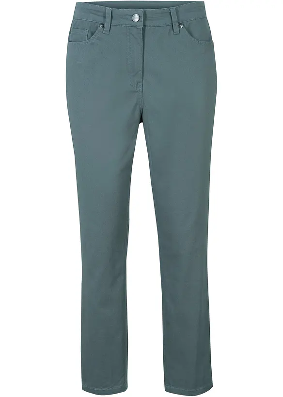 Pantaloni cropped a vita alta, bonprix