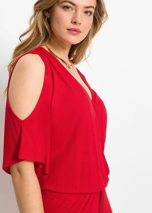 Tuta in jersey di viscosa fluente, bonprix