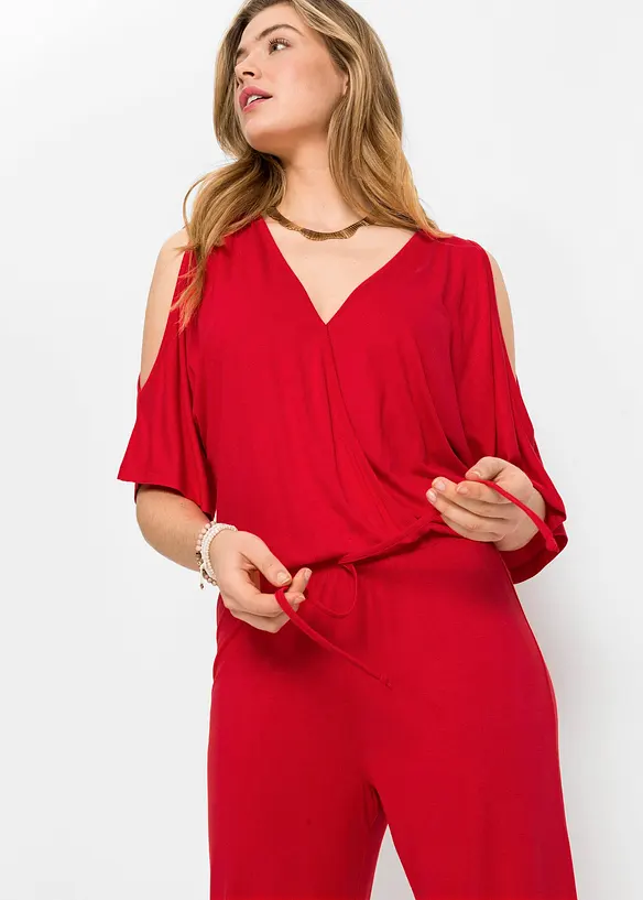 Tuta in jersey di viscosa fluente, bonprix