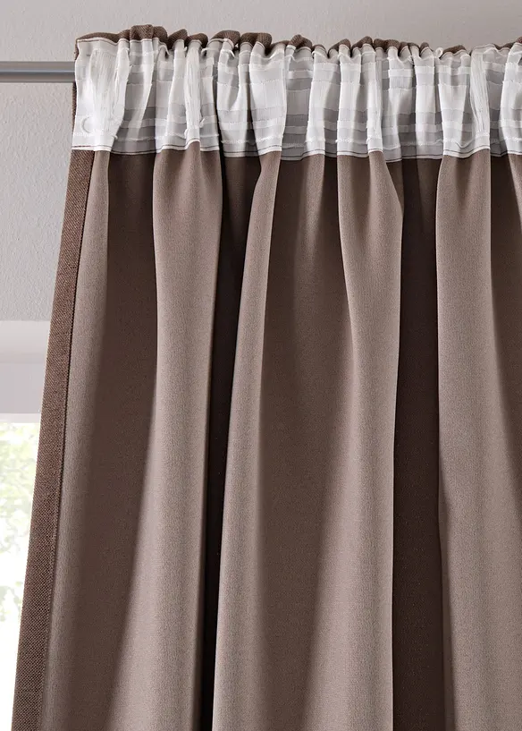 Tende oscuranti strutturate (pacco da 2), bonprix