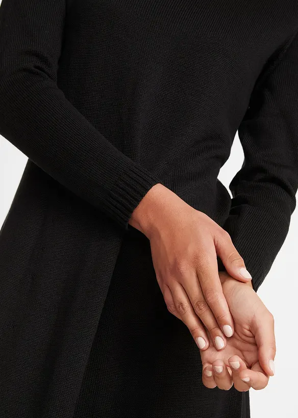 Abito in maglia svasato, bonprix