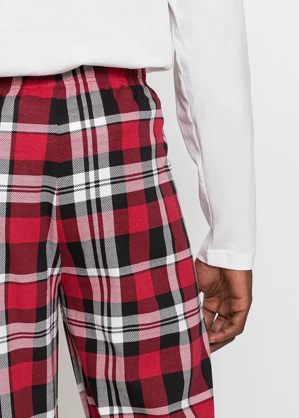 Pigiama a maniche lunghe in puro cotone biologico, bonprix