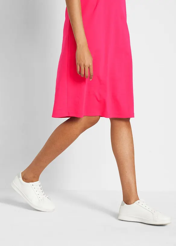 Abito t-shirt oversize in puro cotone (pacco da 2), bonprix