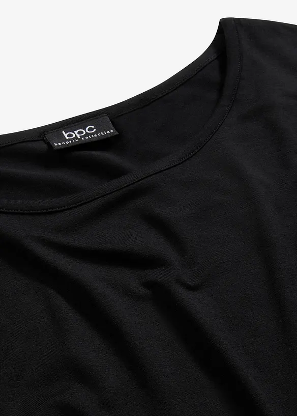 Maglia boxy in misto viscosa morbido, bonprix
