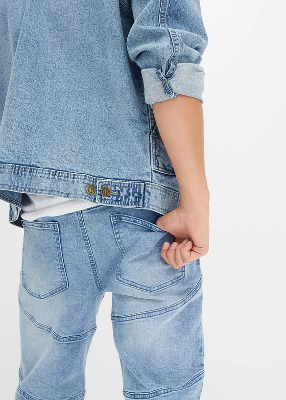 Jeans a pinocchietto elasticizzati regular fit, straight, bonprix