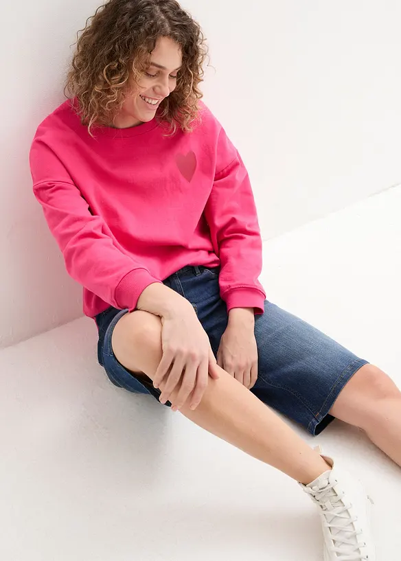 Jeans elasticizzati straight, vita alta, bonprix