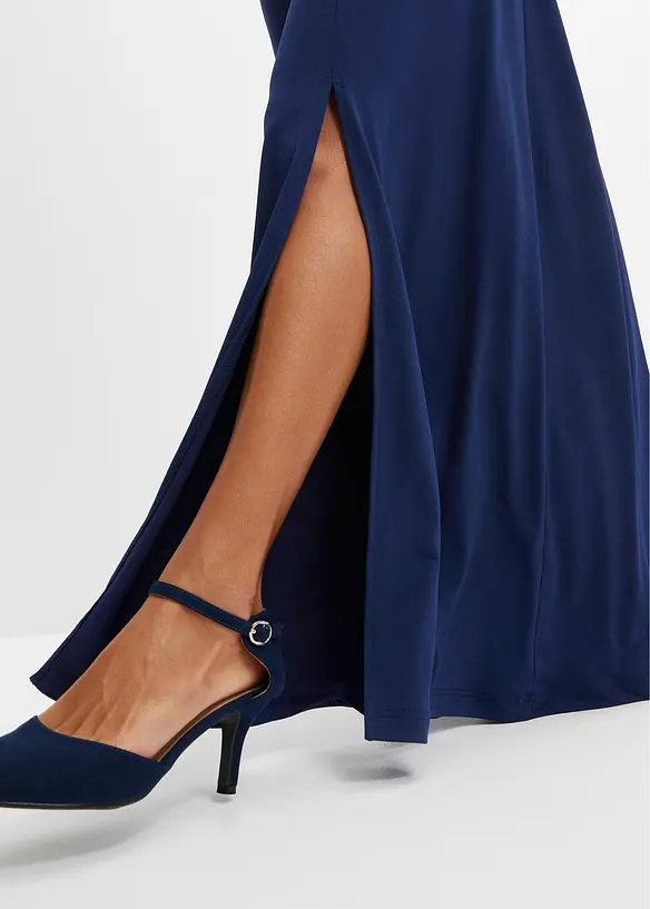 Abito lungo con pizzo, bonprix