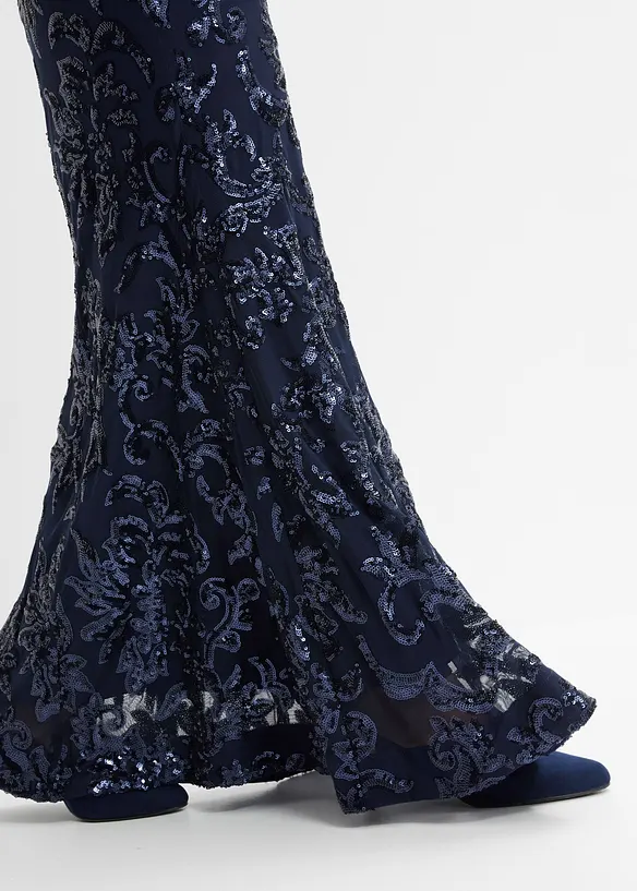 Abito a sirena con paillettes, bonprix